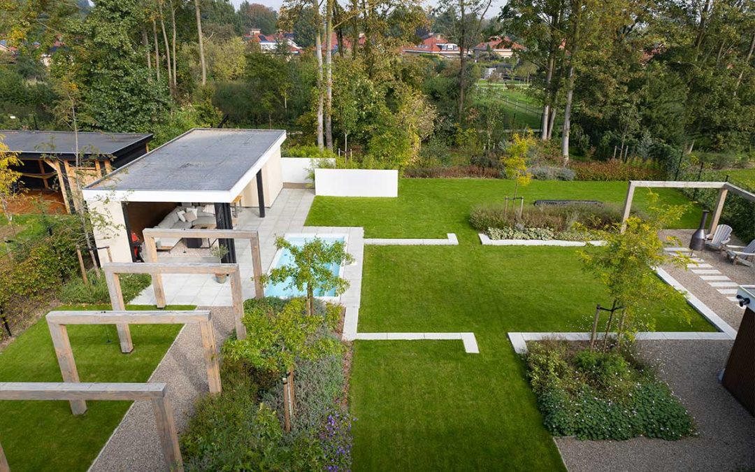 Luxe villatuin om heerlijk te relaxen